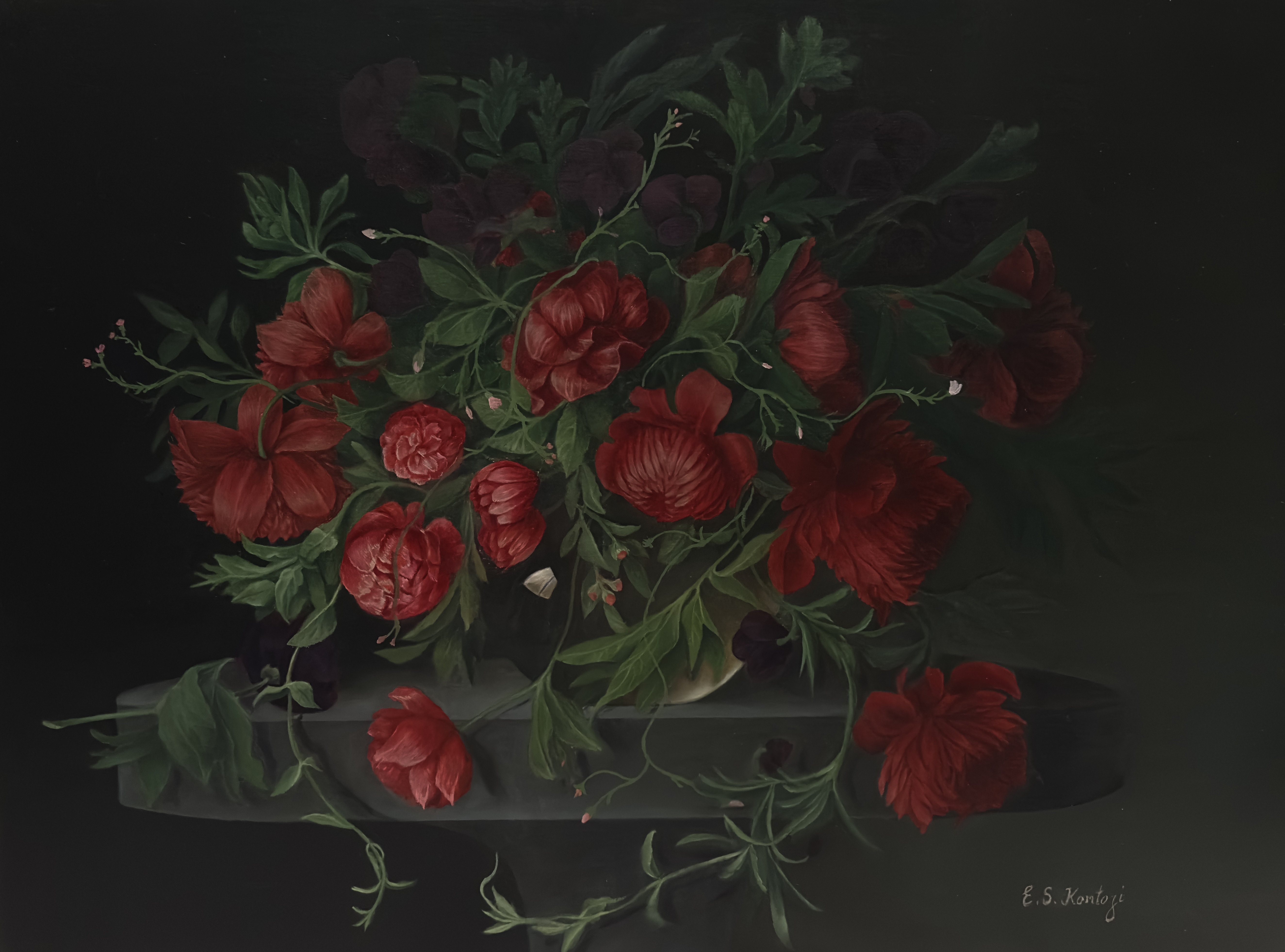 Red Flowers image